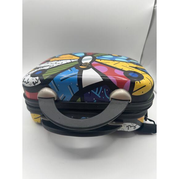 HEYS Britto Butterfly Hardcase Cosmetic Travel Bag - Picture 3 of 7